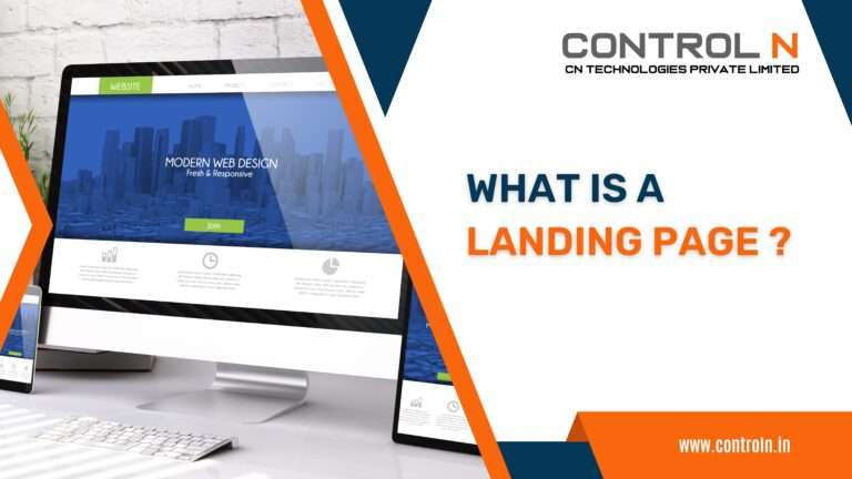 controln - blog - what is landing page