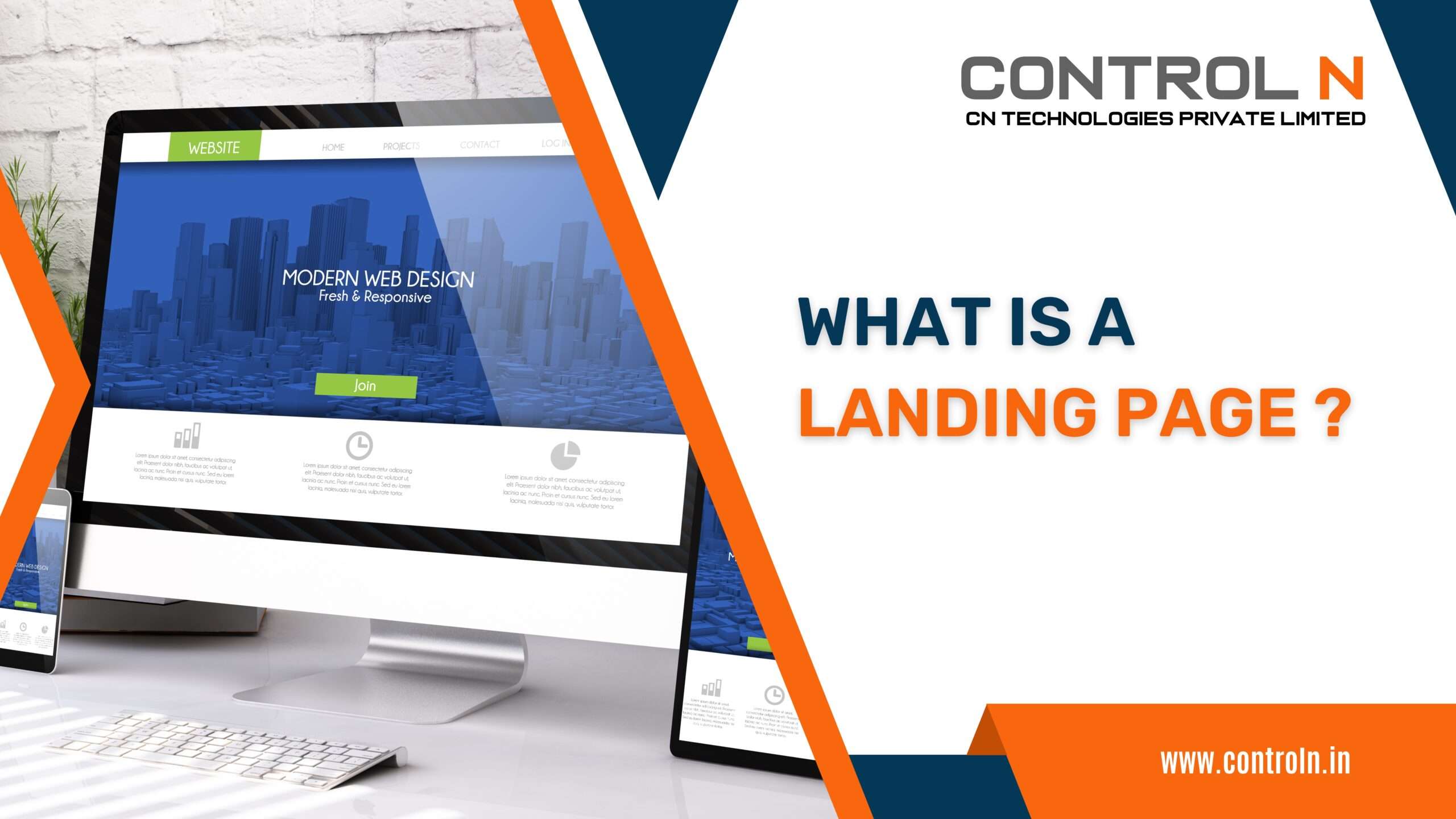 controln - blog - what is landing page